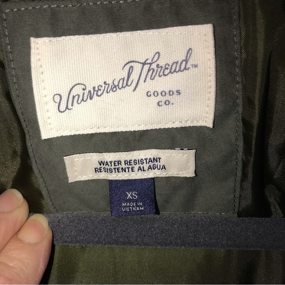 Universal Thread Utility Puffer Coat Jacket Green… - image 5